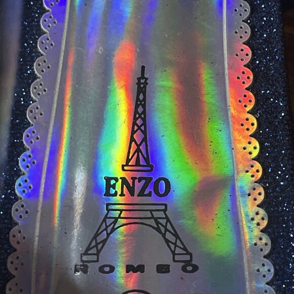 Womens Wedding Bridal Low Heel Glitter Rhinestone Dress Casual Sandal Shoes 11 - Picture 11 of 14